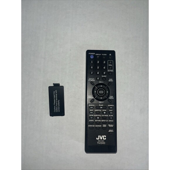 Genuine JVC RM-C1221 Remote LT19DM21 LT19DE62 LT22DM21 LT32DE37 LT24DE37 Tested - Picture 2 of 4